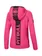 Bluza rozpinana z kapturem damska Fuchsia