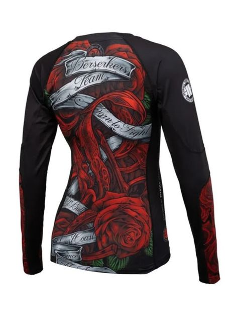 Longsleeve Rashguard damski Berserkers Team Roses