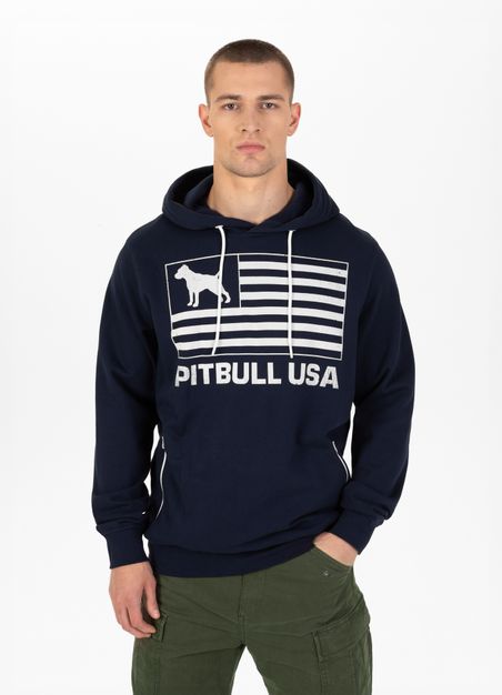 Bluza męska z kapturem Terry Pitbull USA