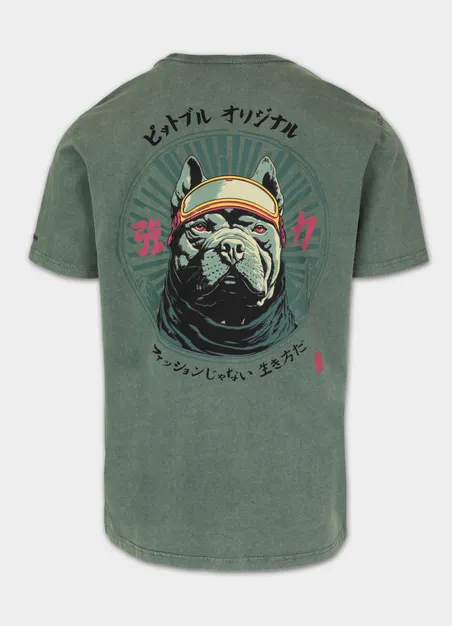 Koszulka męska Denim Washed MT. FUJI