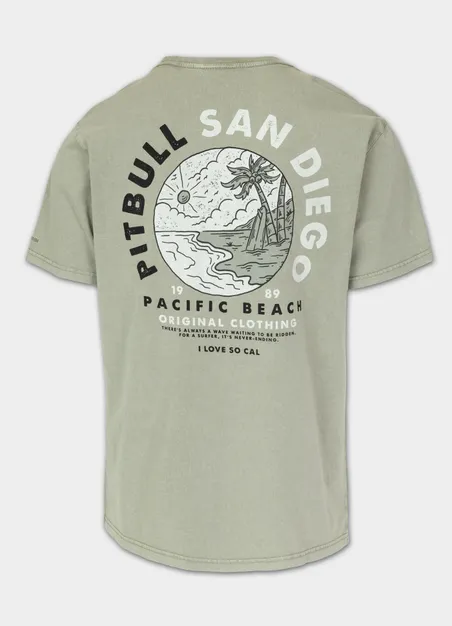 Koszulka męska Denim Washed PLANET SURF