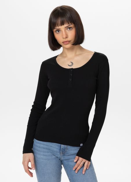 Longsleeve damski Rib