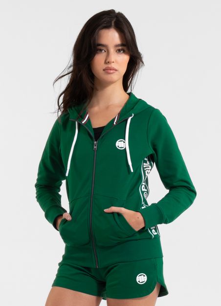 Bluza rozpinana z kapturem damska LA DETA