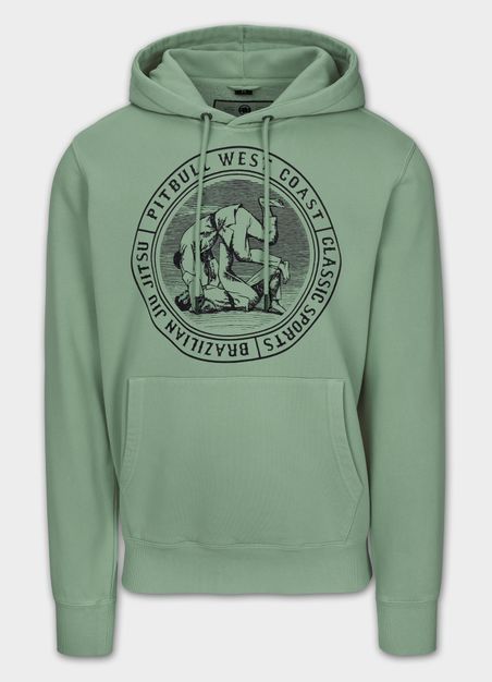 Bluza męska z kapturem VINTAGE BJJ