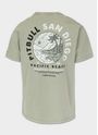 Koszulka męska Denim Washed PLANET SURF