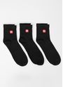 Skarpety Low Ankle Logo cienkie 3-pak
